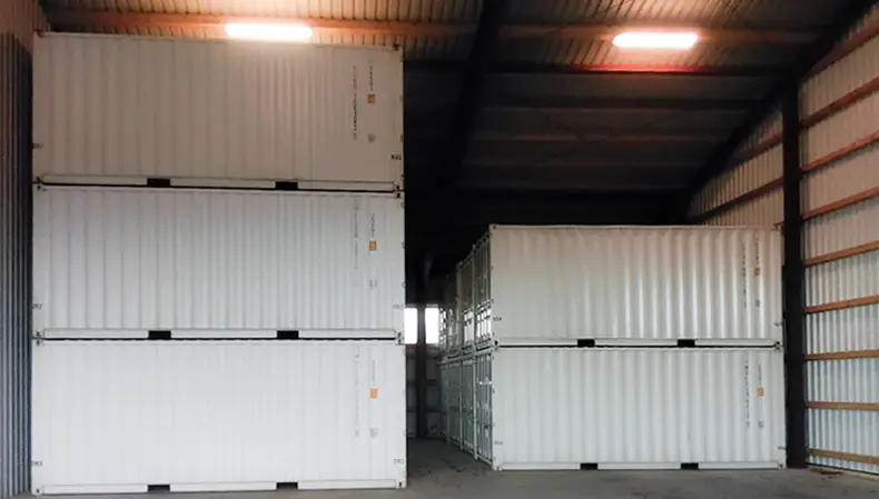 Blick in einen Lagerraum